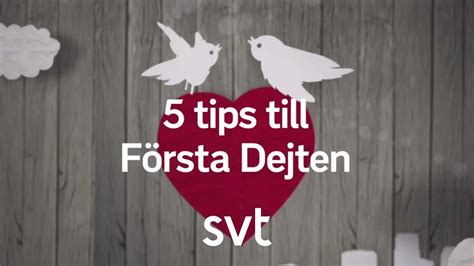 5 tips till första dejten! 